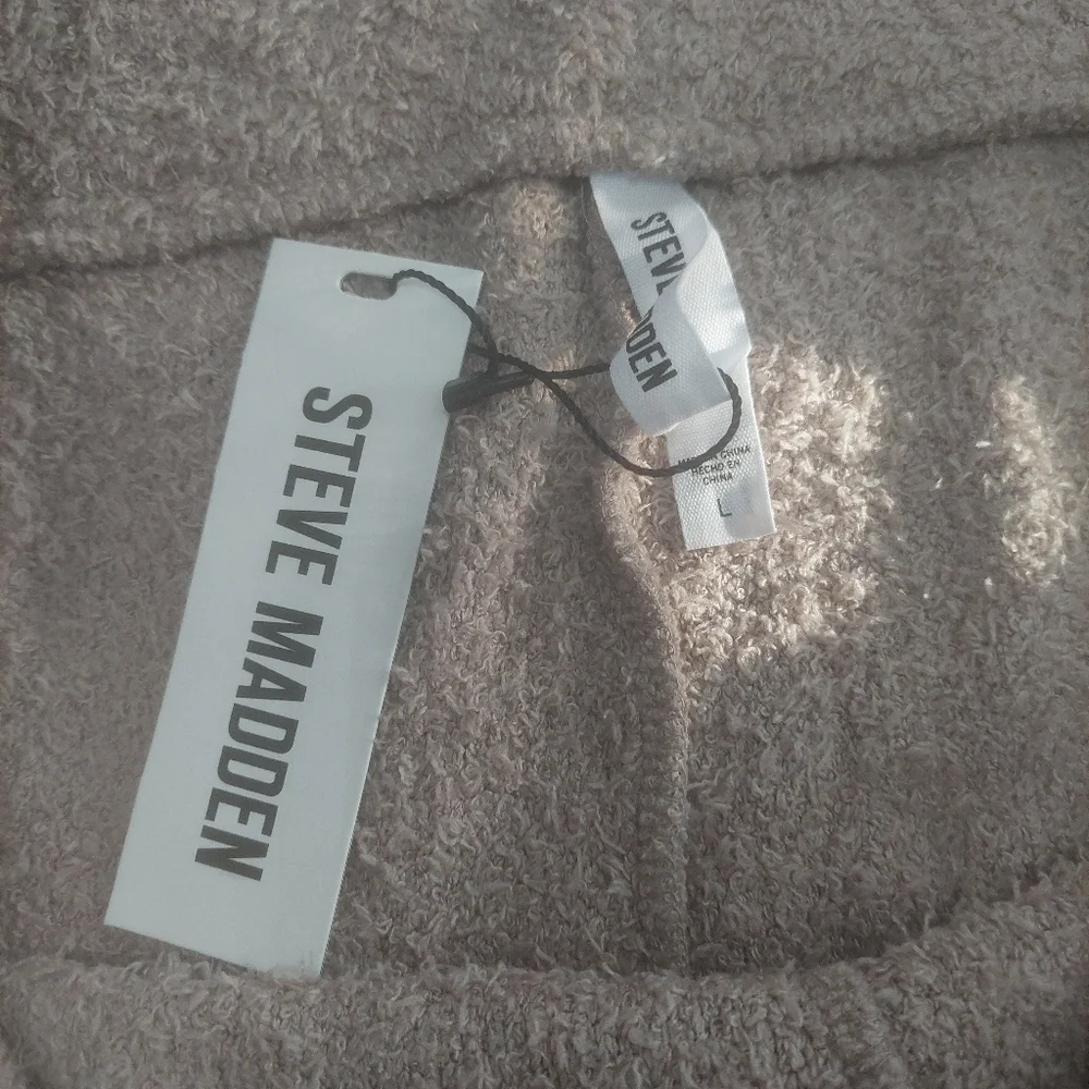Nwt‎ Steve Madden Fuzzy Pants Large